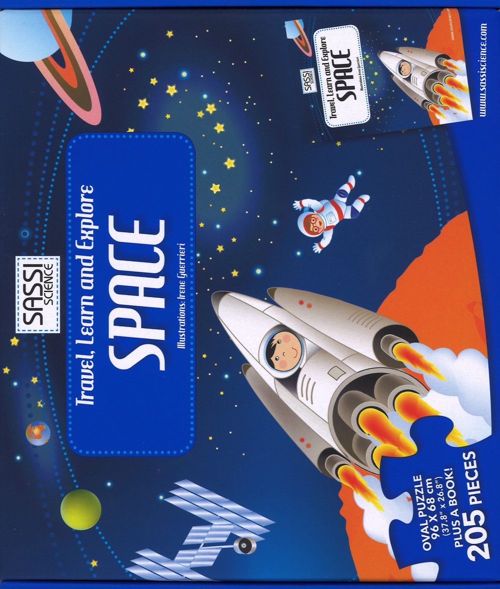 Space. Travel, learn and explore