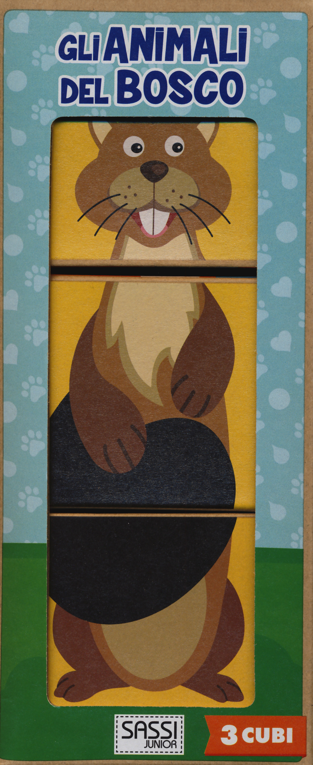 Gli animali del bosco. Eco-cubotti