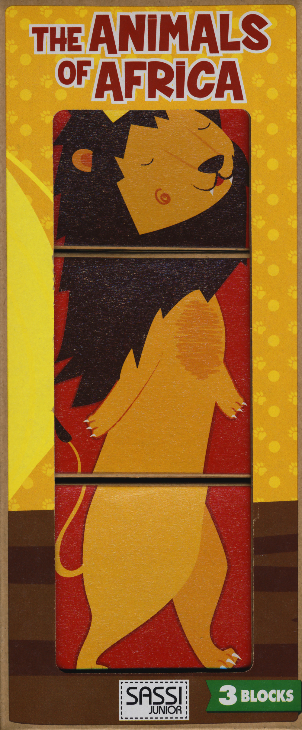 The animals of Africa. Eco-cubotti