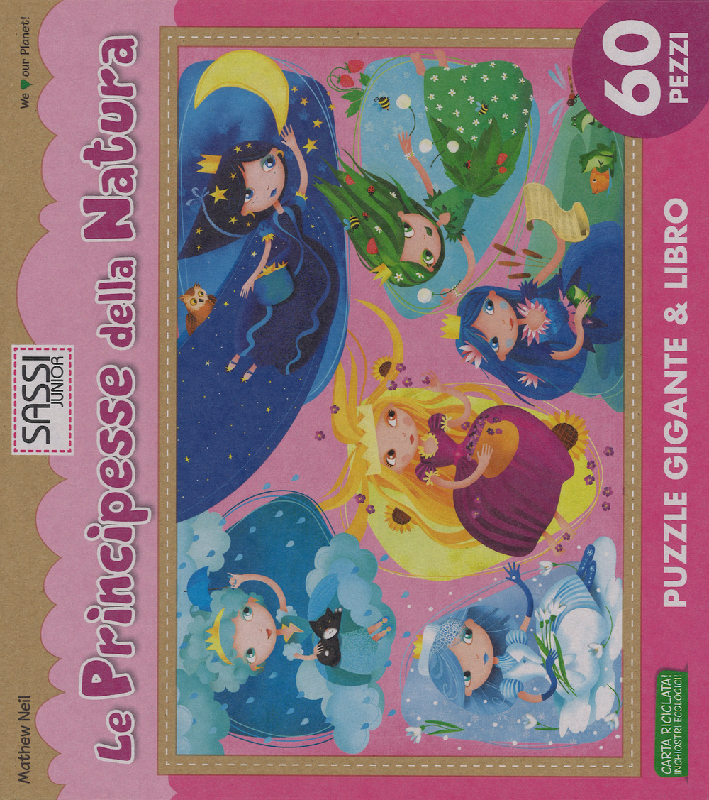 Le principesse della natura. Puzzle gigante