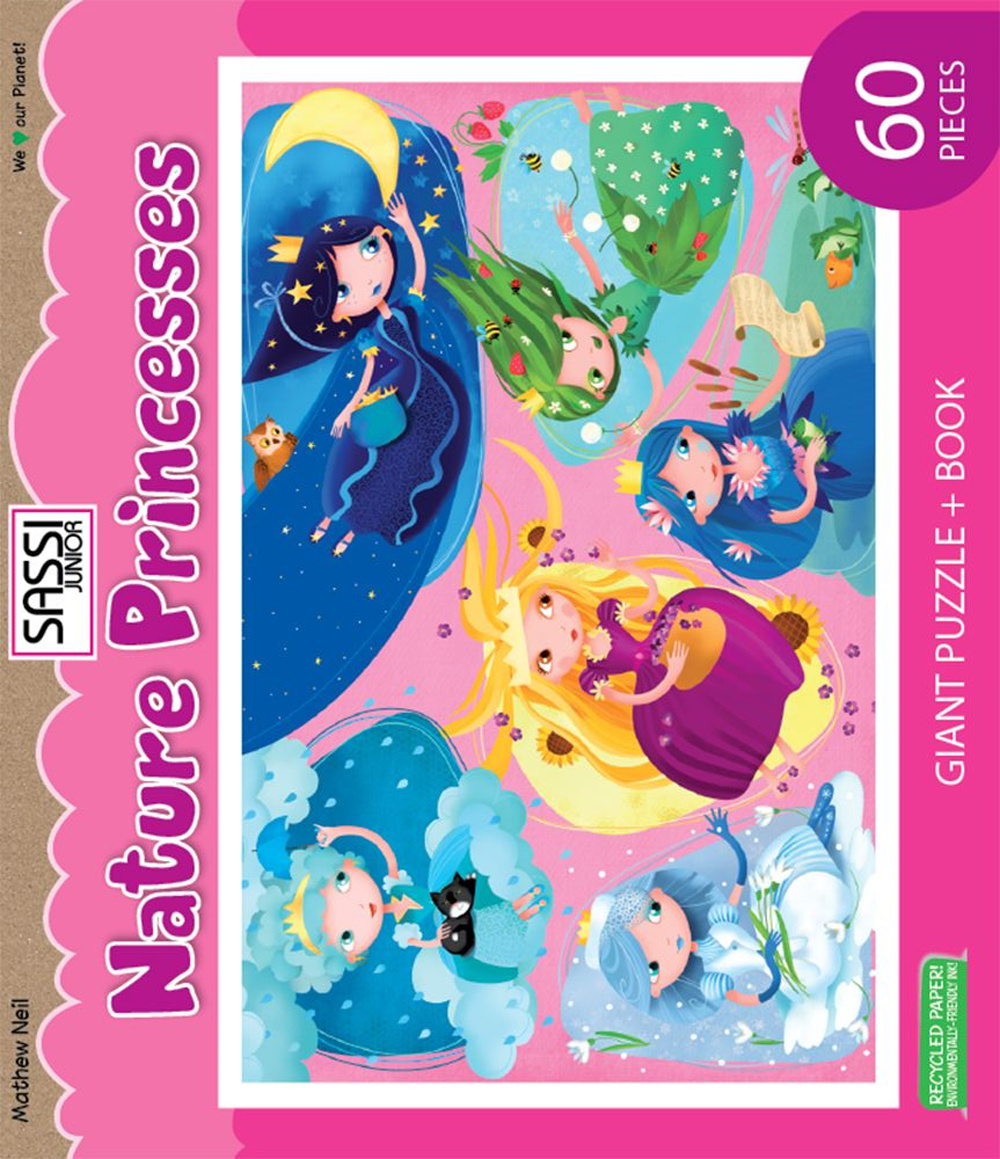 Nature princesses. Puzzle gigante