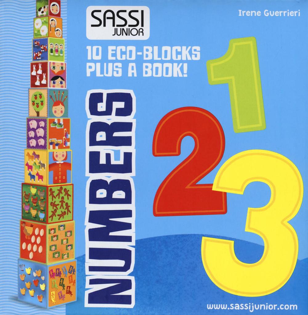 My first numbers. Eco-blocks