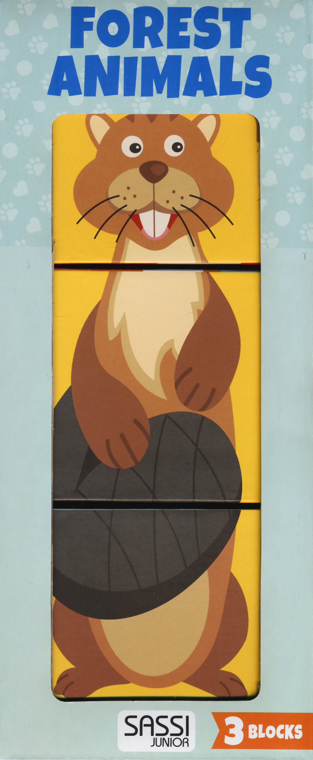 Forest animals. Eco-cubotti