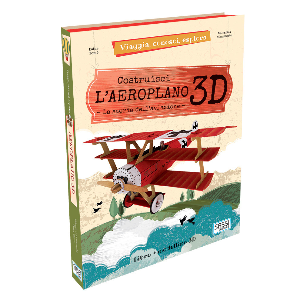Aeroplano 3D. Viaggia, conosci, esplora