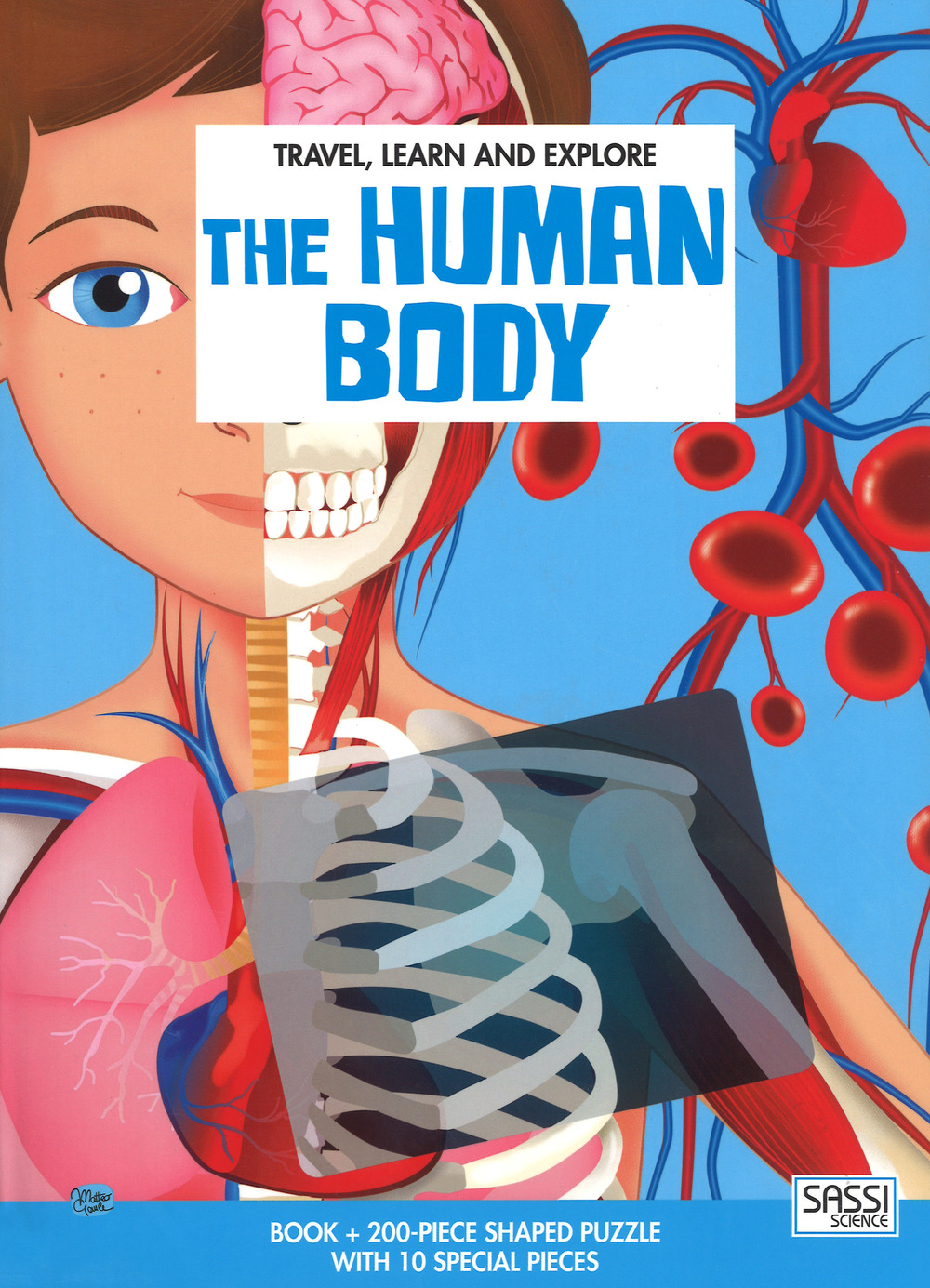 The human body. Travel, learn and explore