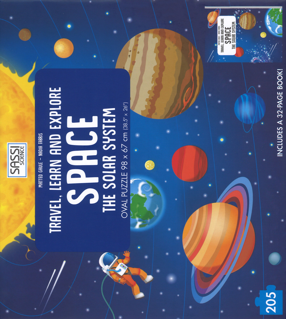Space. The solar system. Travel, learn and explore