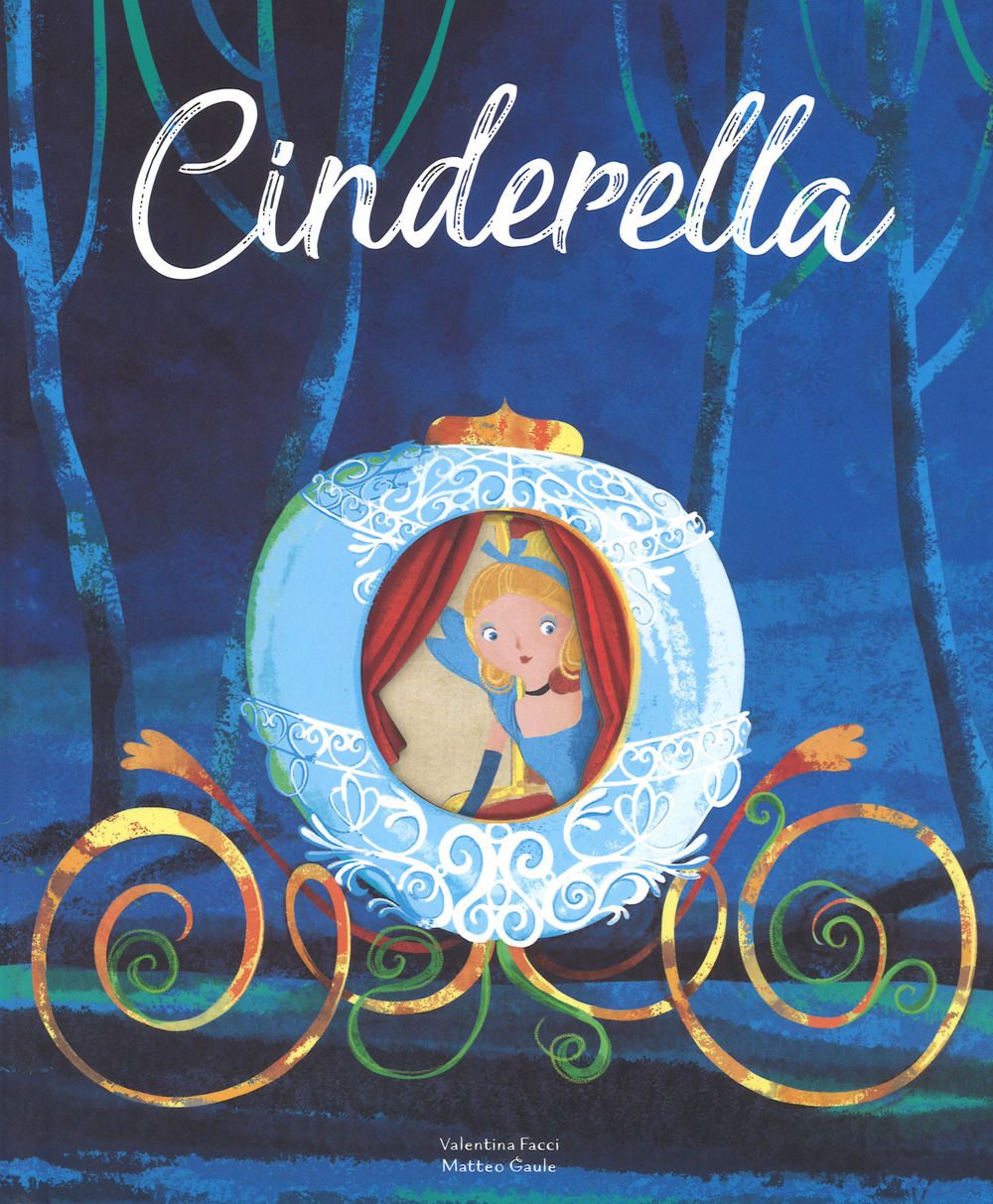 Cinderella. Die-cut reading