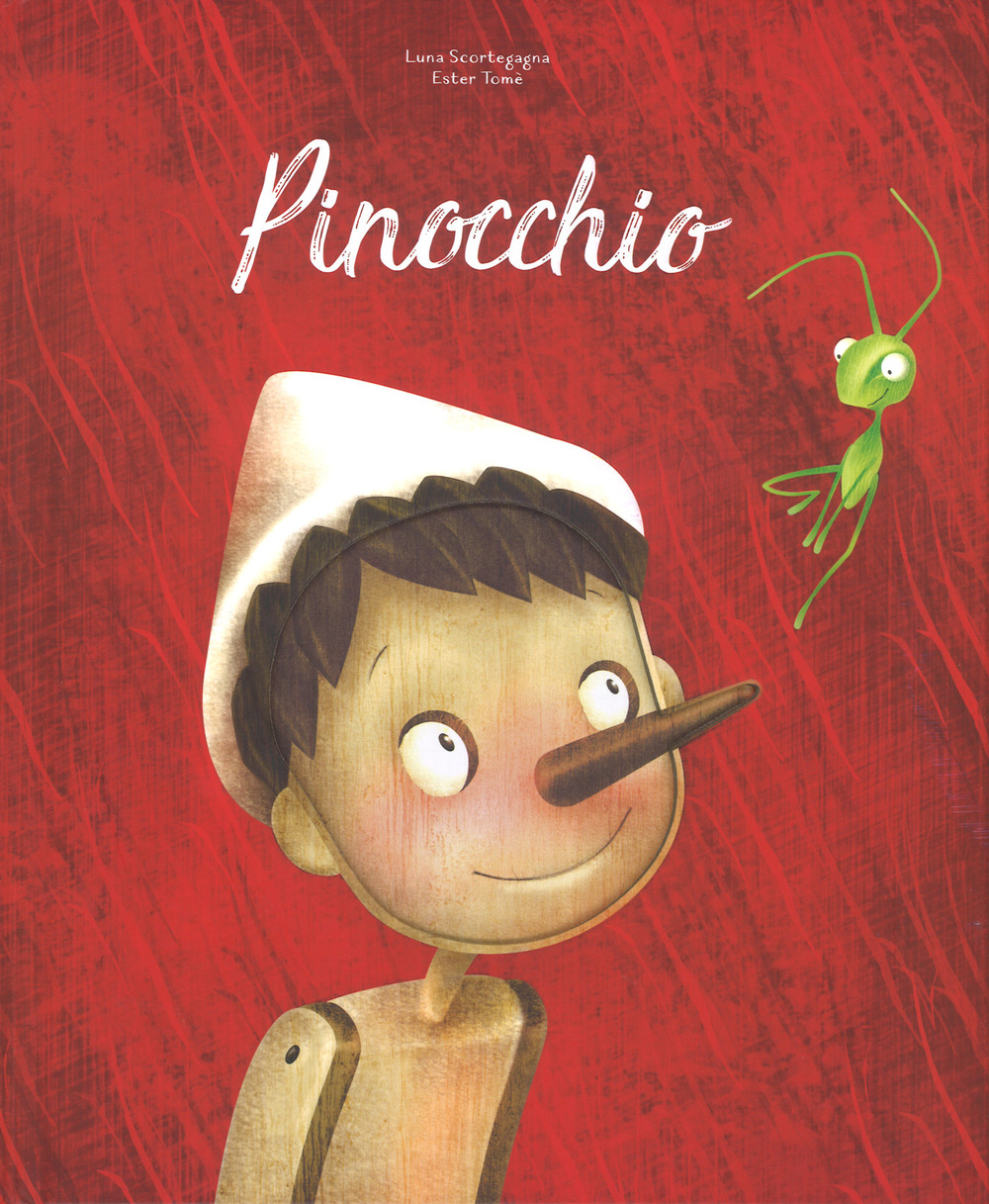 Pinocchio. Die-cut reading