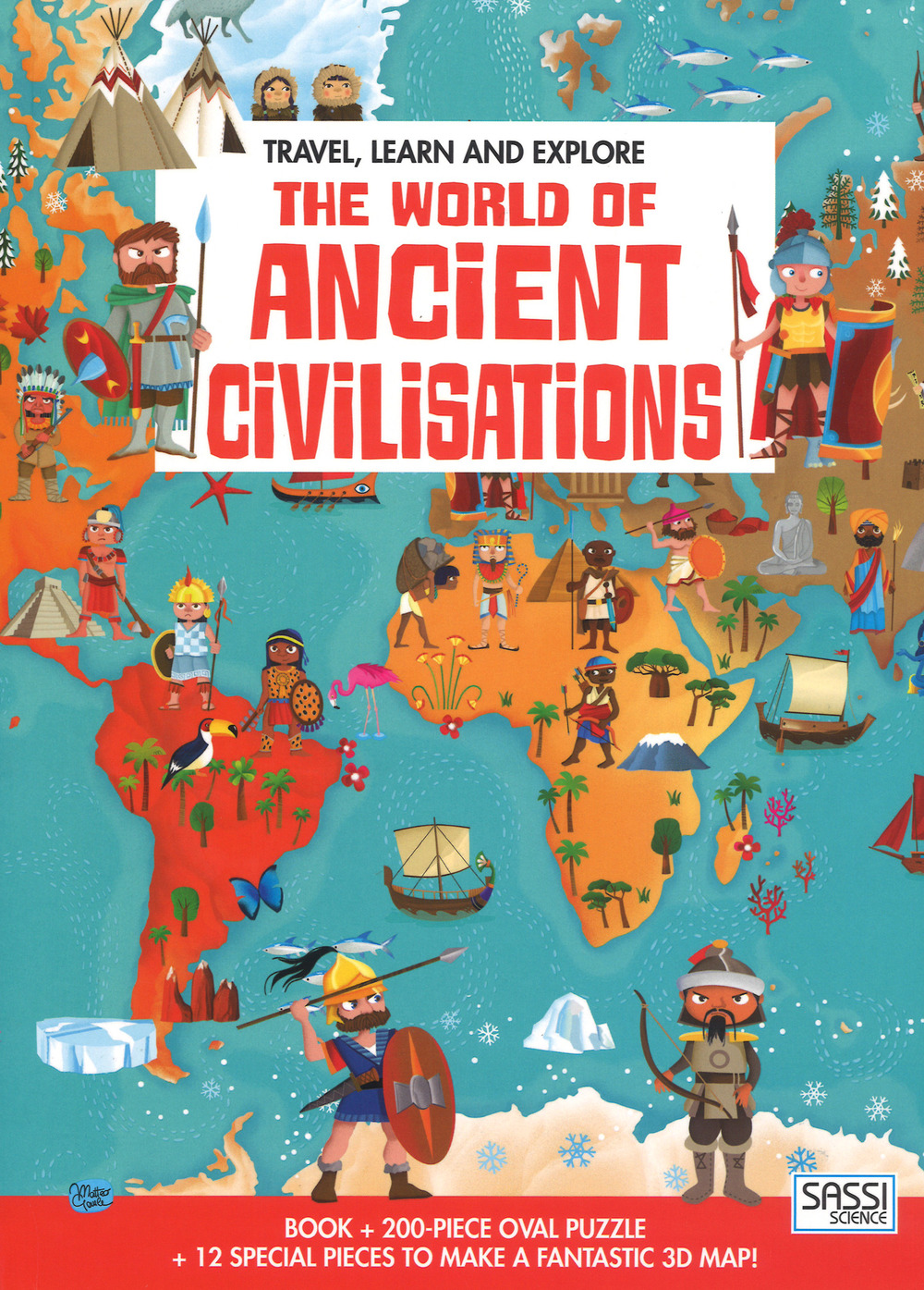 The world of ancient civilizations. Travel, learn and explore