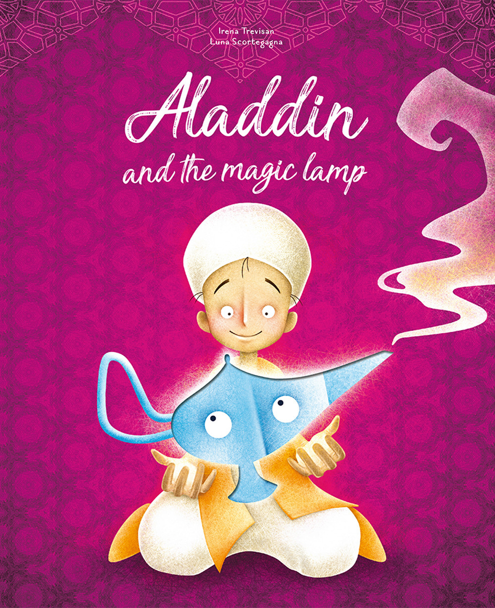 Aladdin and the magic lamp. Die-cut reading