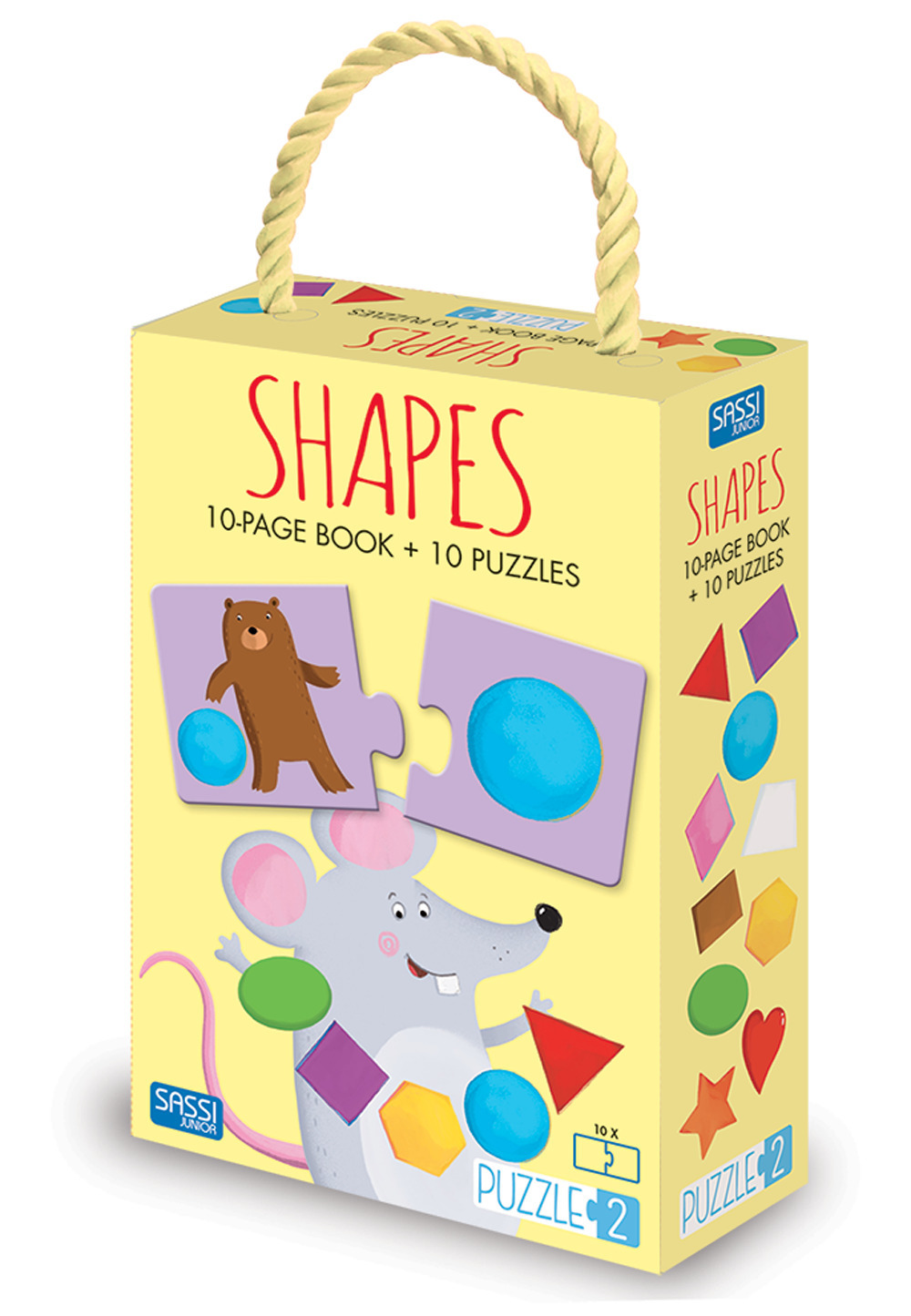 Shapes. Puzzle 2. Con puzzle