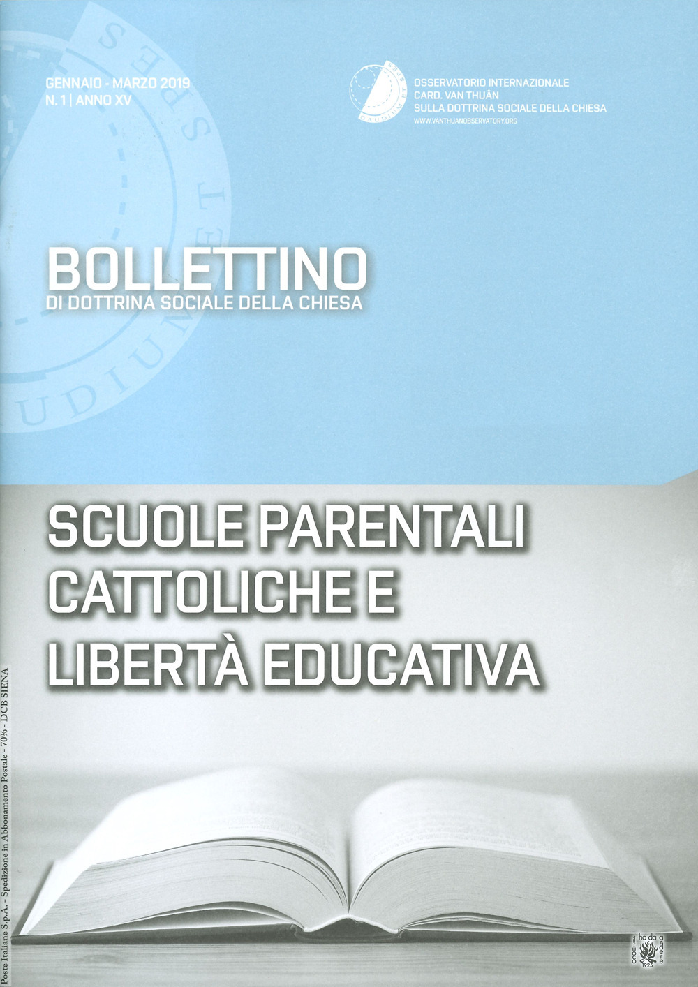 Bollettino di dottrina sociale della Chiesa. Vol. 1