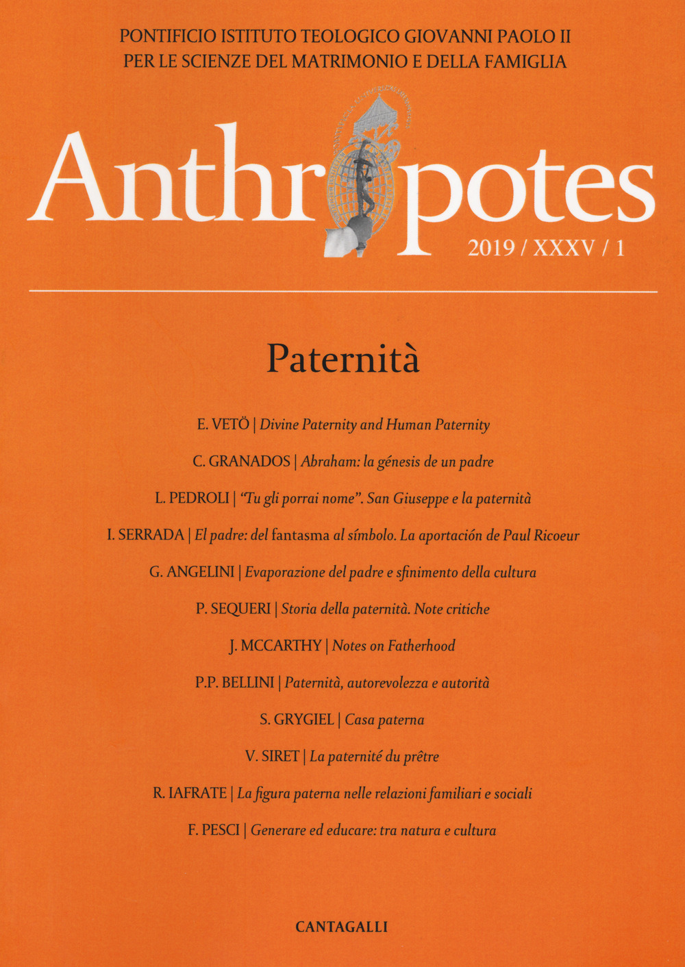 Anthropotes. Rivista di studi sulla persona e la famiglia. Vol. 1