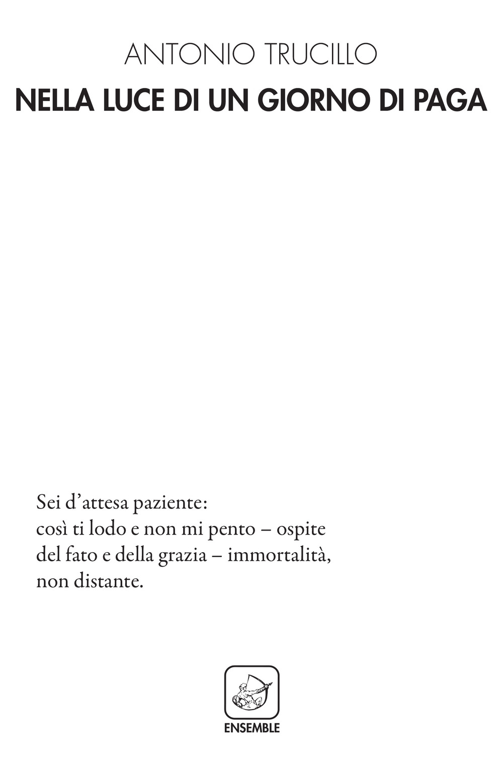 Nella luce di un giorno di paga