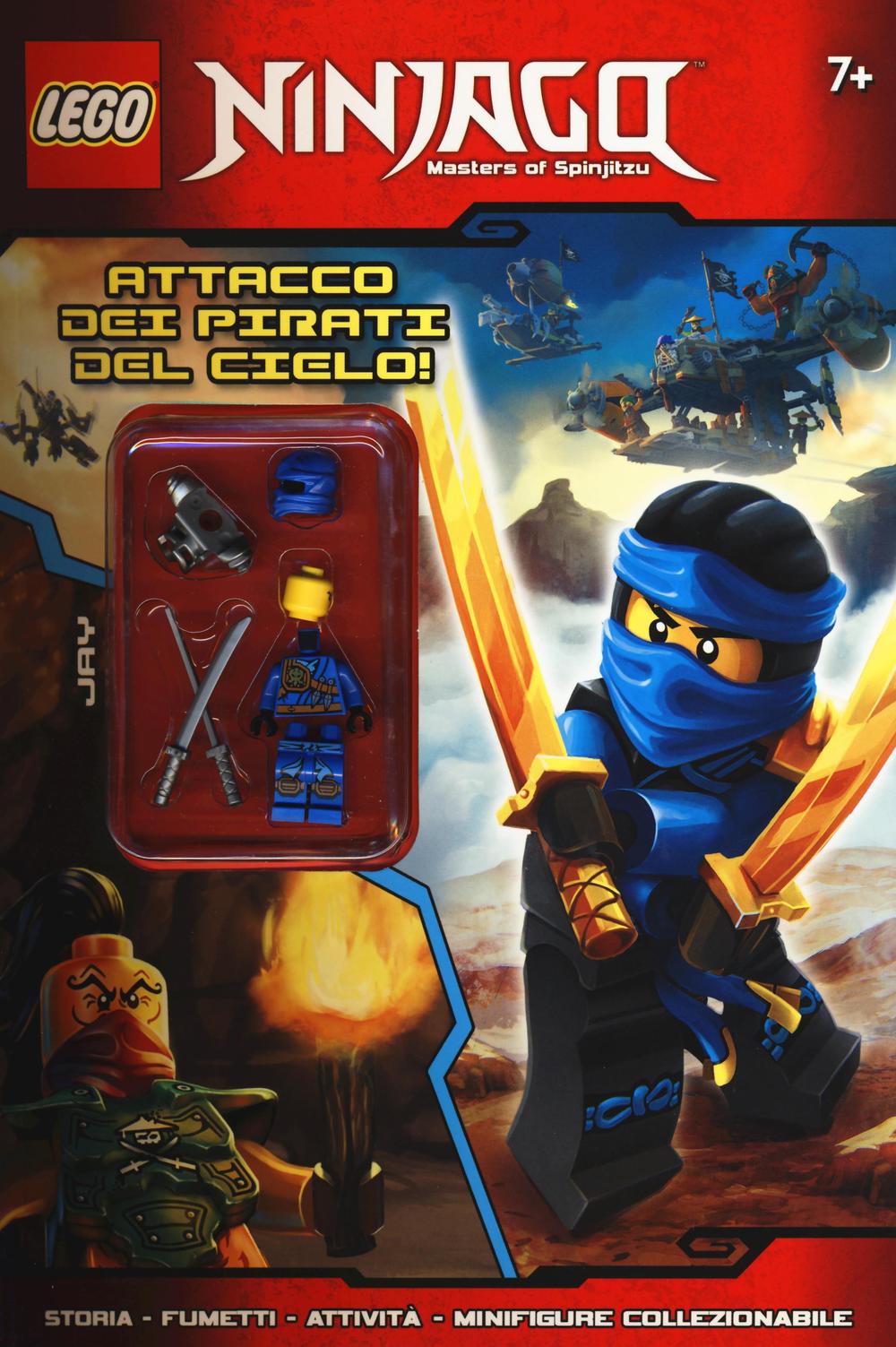 Attacco dei pirati del cielo! Lego Ninjago. Activity + 3D