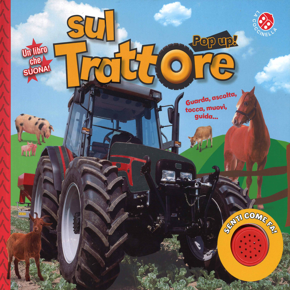 Sul trattore. Libro sonoro e pop-up