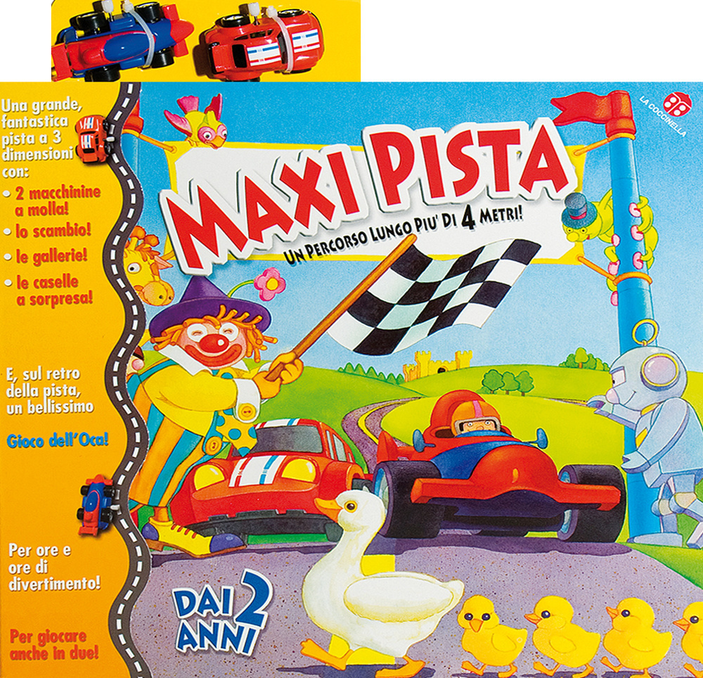 Maxi pista. Un percorso lungo più di 4 metri!