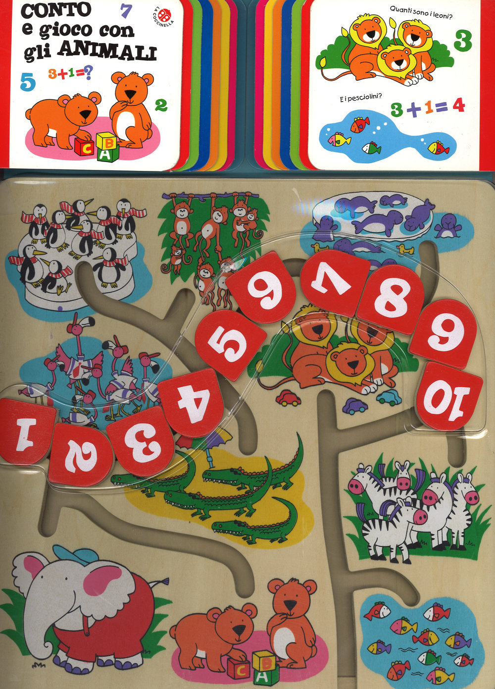 Conto e gioco con gli animali!