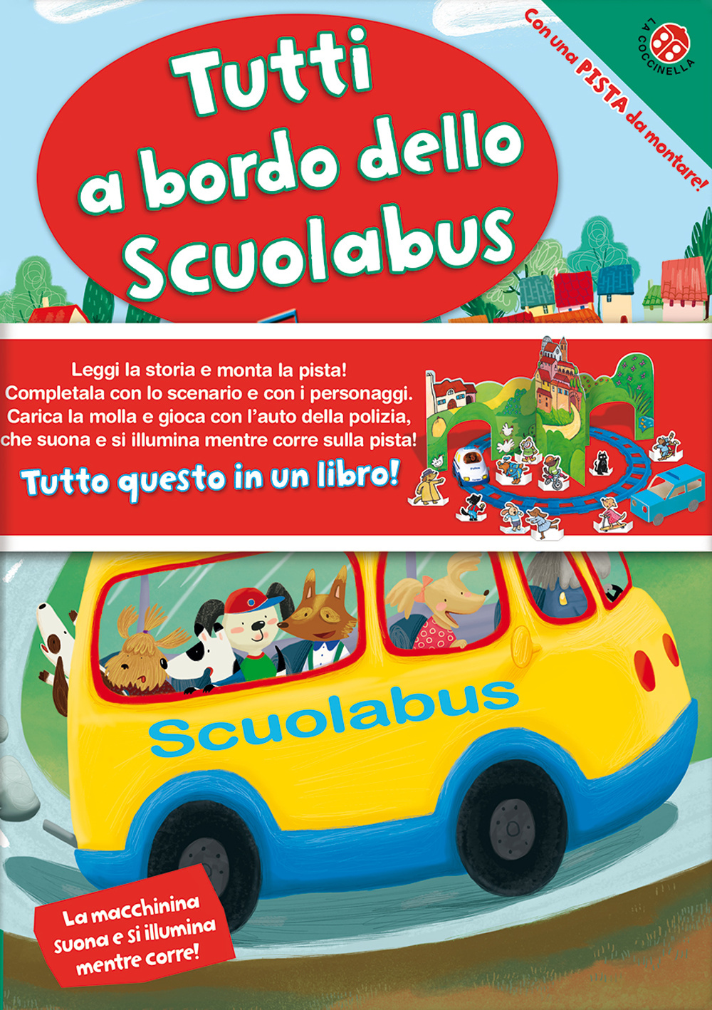 Tutti a bordo dello scuolabus! Macchinina gioca con me