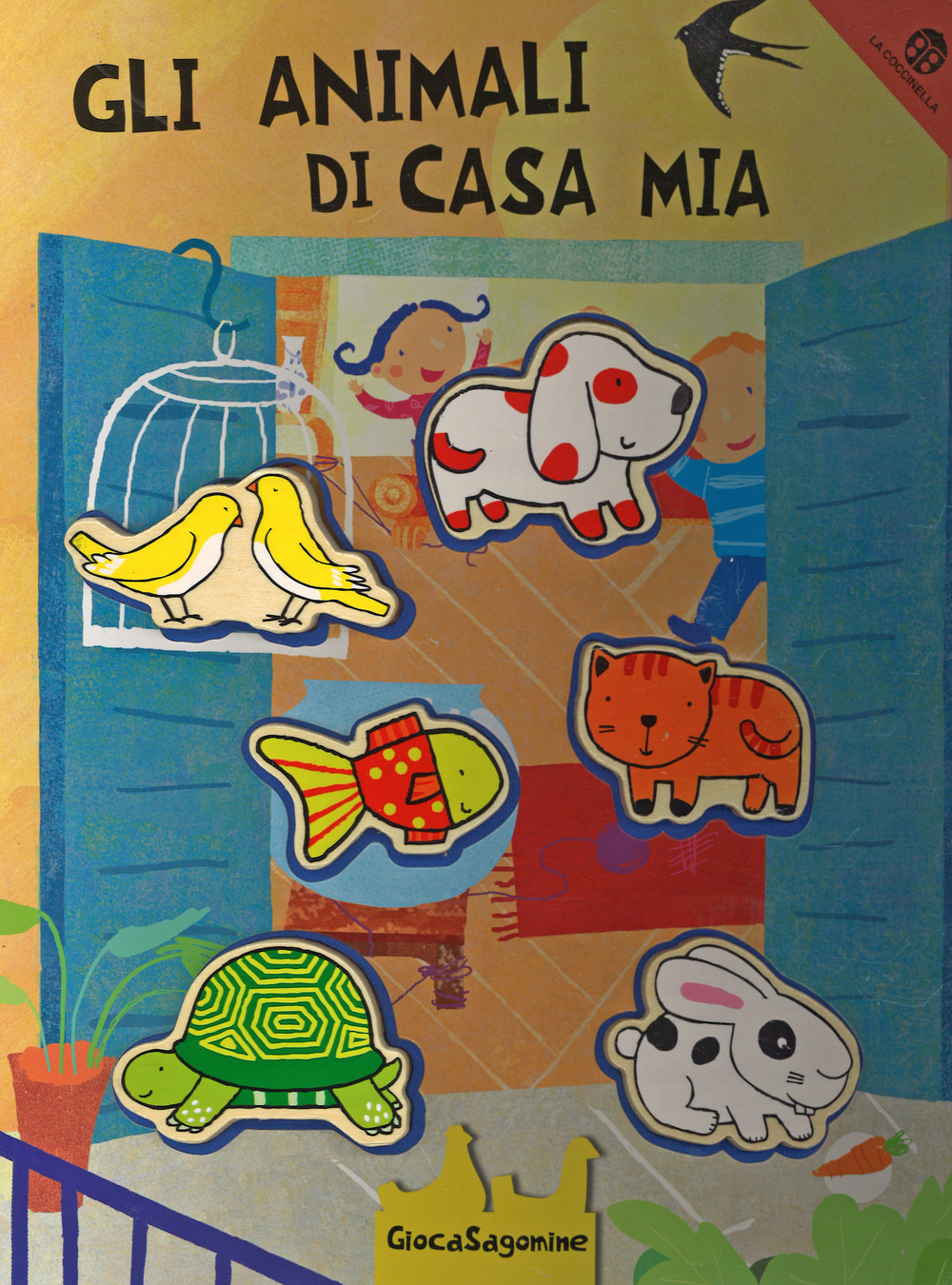 Gli animali di casa mia. Giocasagomine