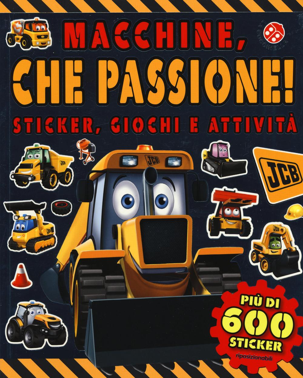 Macchine, che passione! Sticker, giochi e attività. Con adesivi