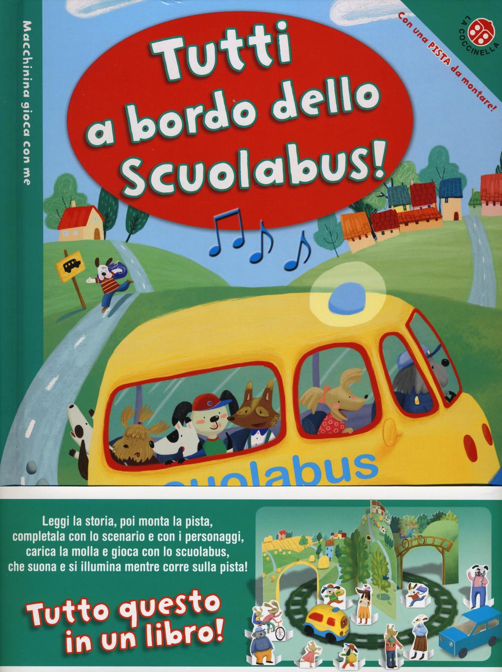 Tutti a bordo dello scuolabus! Macchinina gioca con me
