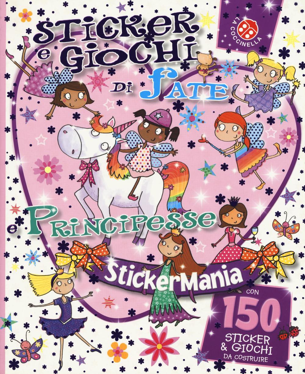Sticker e giochi di fate e principesse. Stickermania