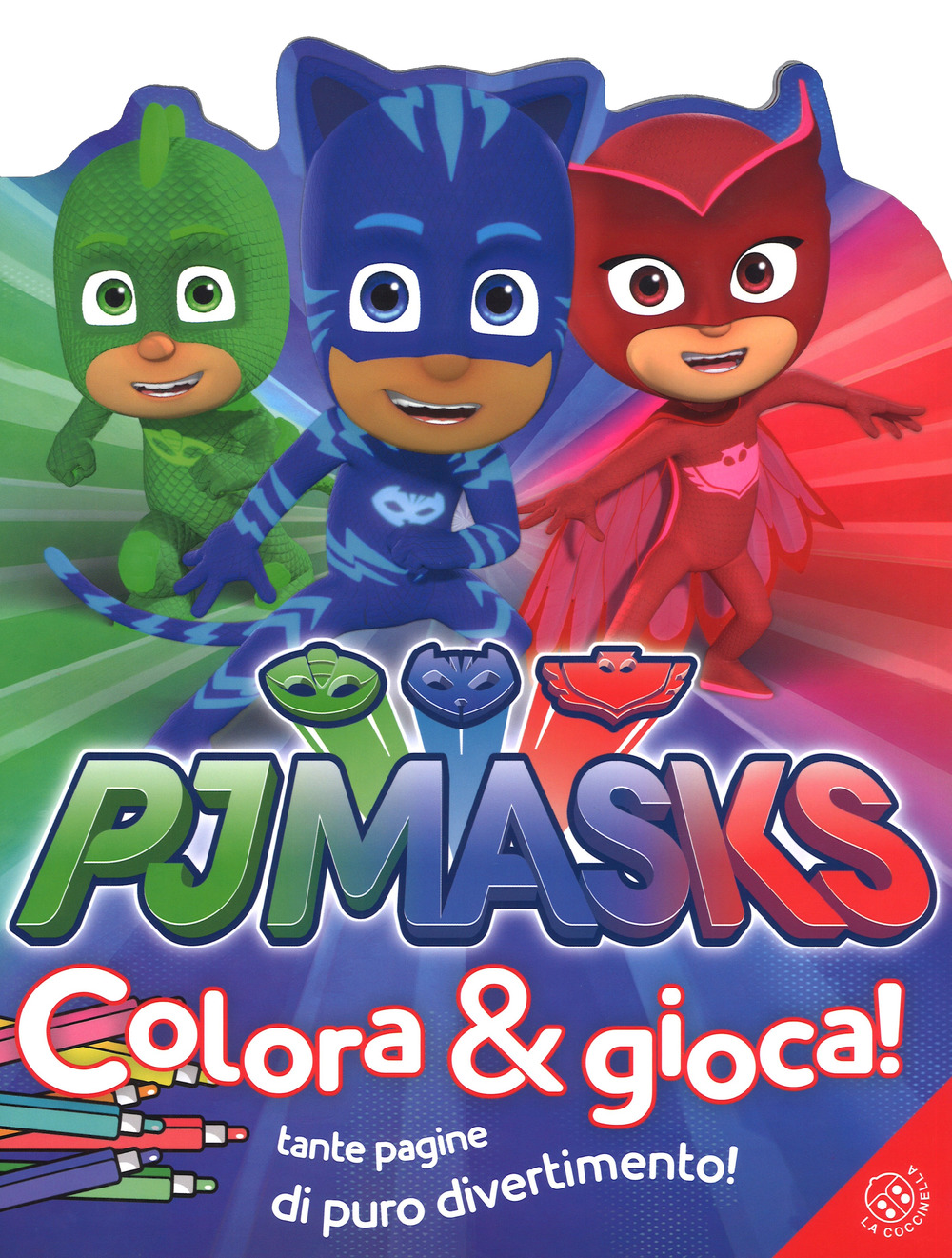 Pj Masks. Colora e gioca!