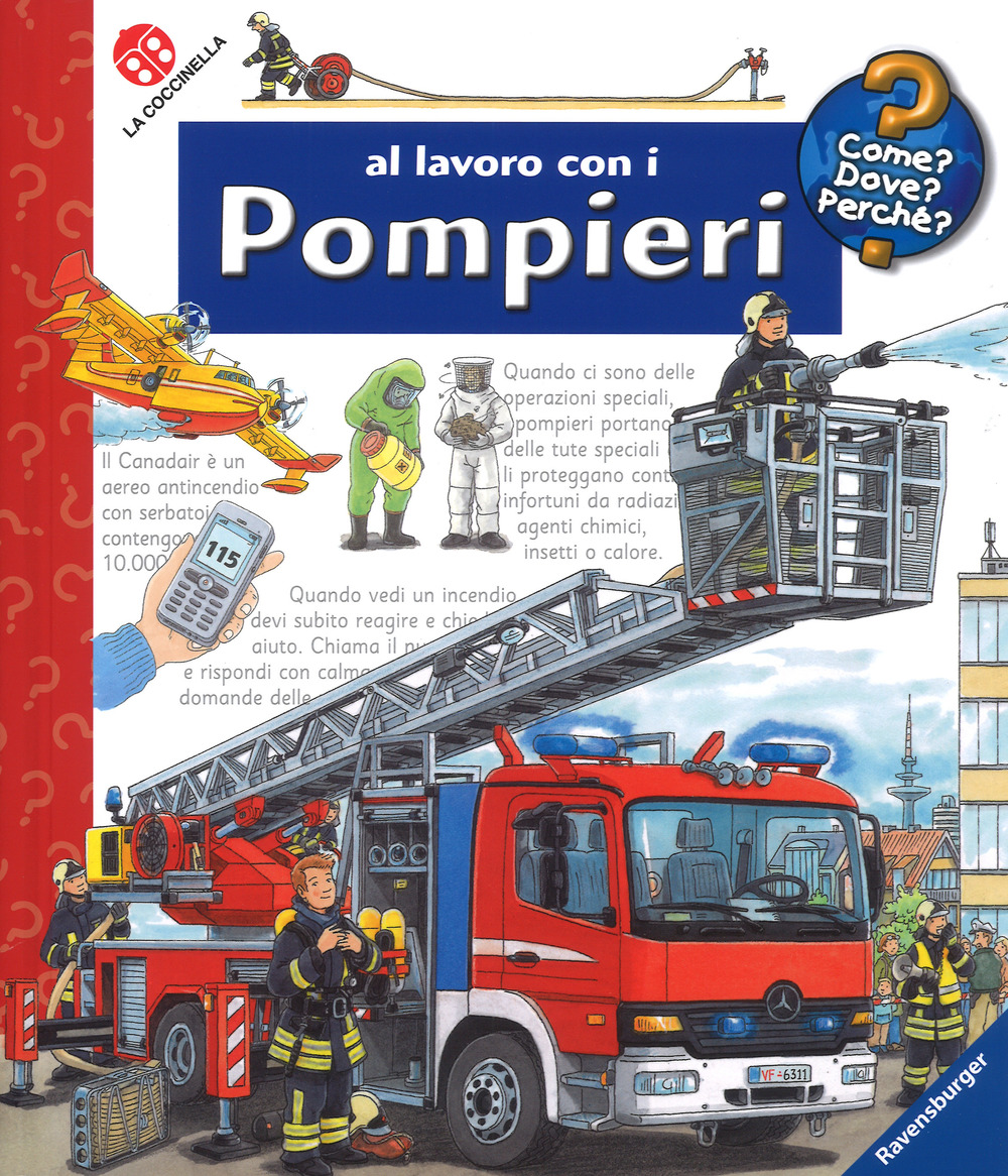 Al lavoro con i pompieri