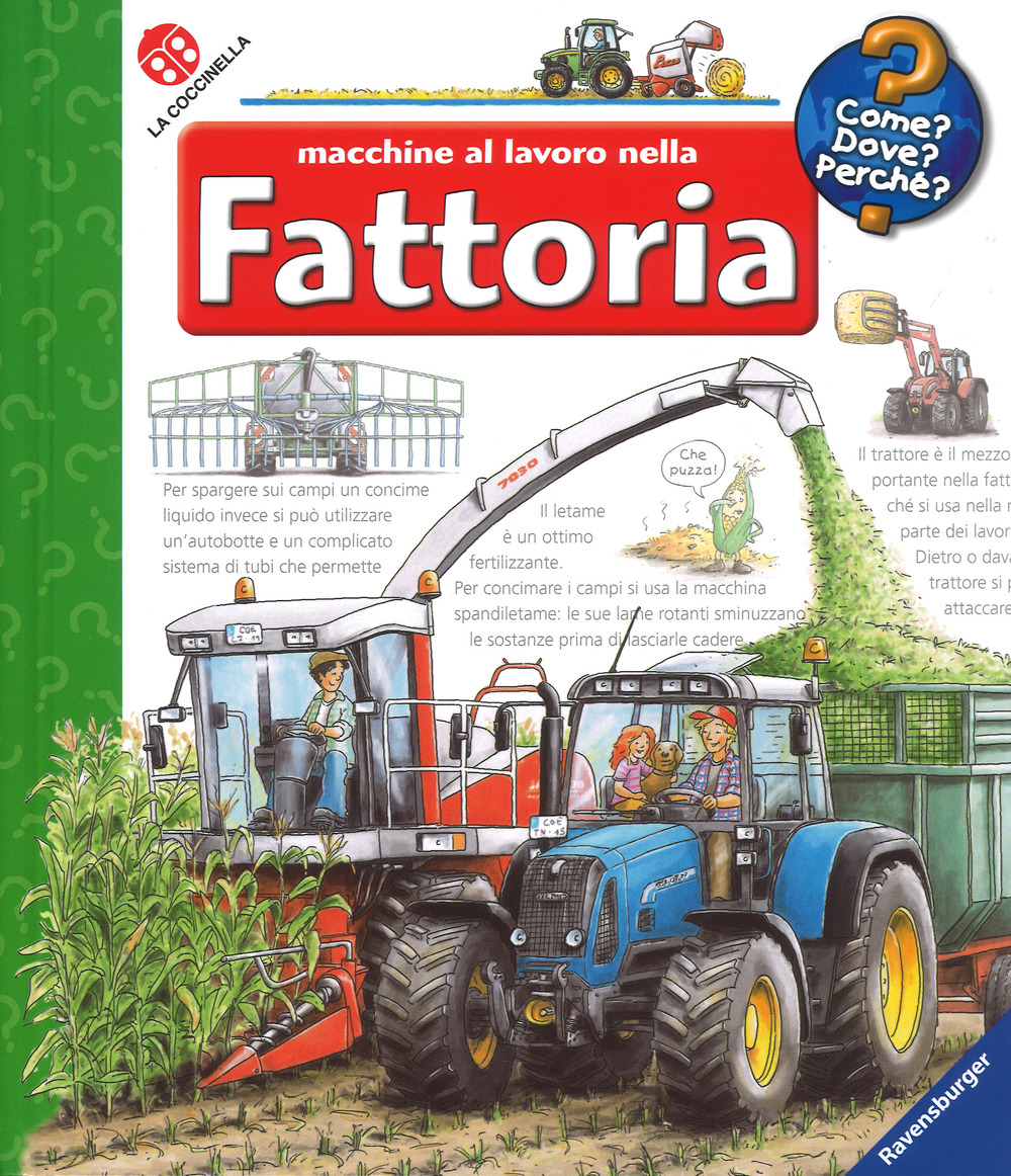Macchine al lavoro nella fattoria