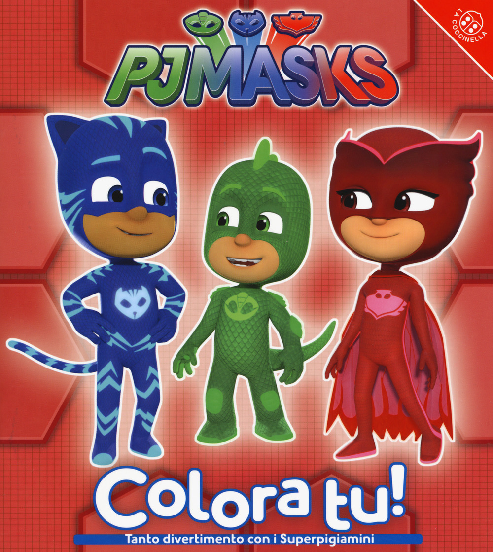 Superpigiamini. Colora tu! Pj Masks