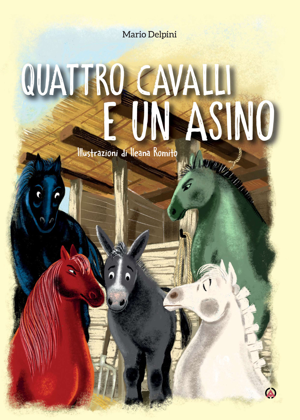 Quattro cavalli e un asino
