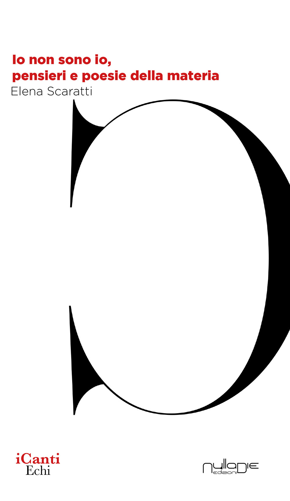 Io non sono io, pensieri e poesie della materia