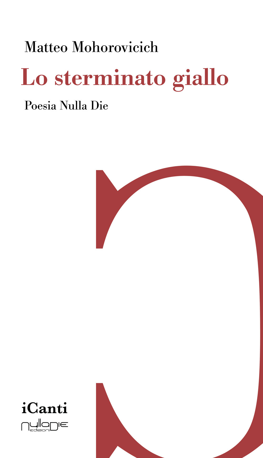 Lo sterminato giallo