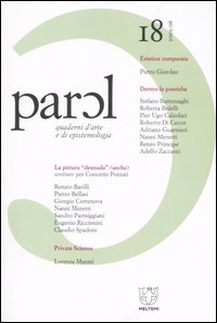 Parol. Quaderni d'arte e di epistemologia. Vol. 18