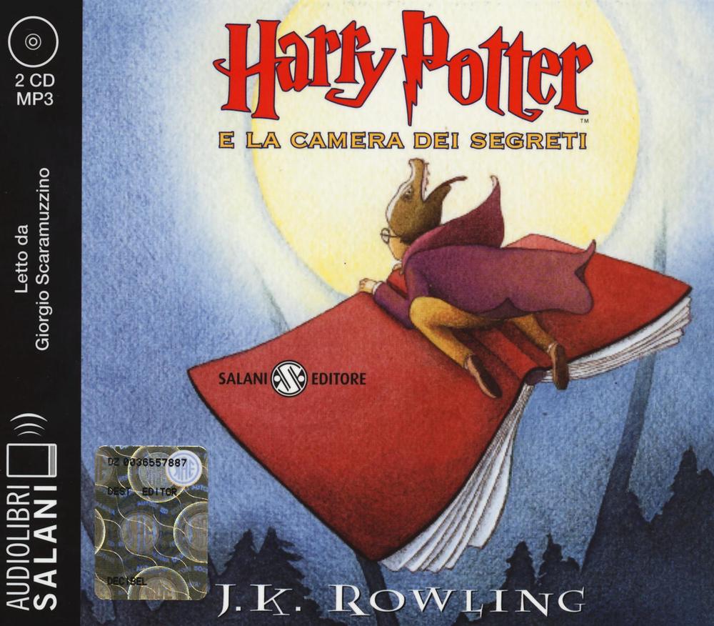 Harry Potter e la camera dei segreti letto da Giorgio Scaramuzzino. Audiolibro. 2 CD Audio formato MP3. Vol. 2