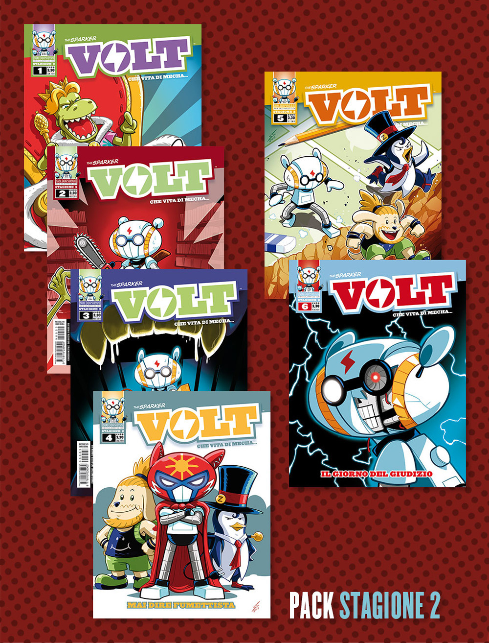 Volt. Stagione 2. Pack. Vol. 1-6