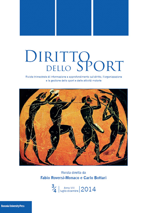 Diritto dello sport (2014) vol. 3-4