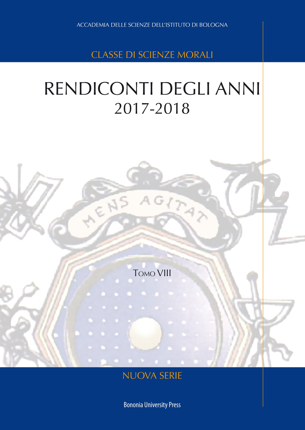Rendiconti. Vol. 8: Anni 2017-2018