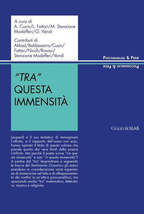 «Tra» questa immensità