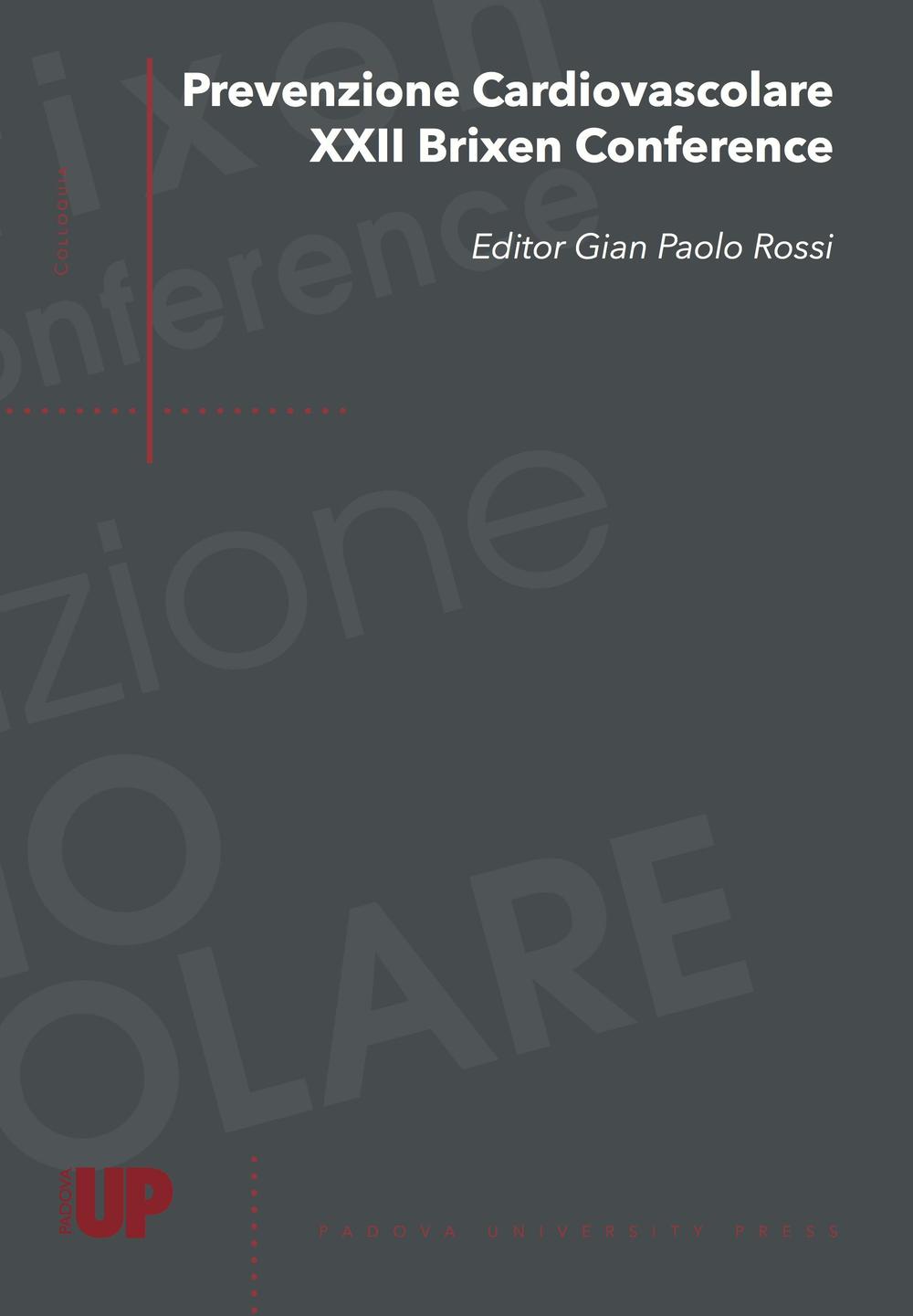 Prevenzione cardiovascolare. 22° Brixen Conference