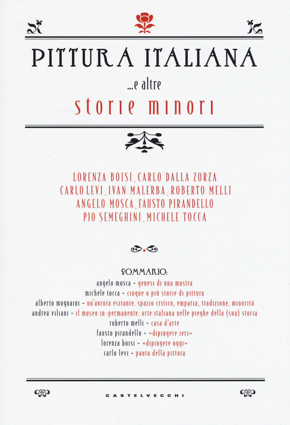 Pittura italiana ...e altre storie minori