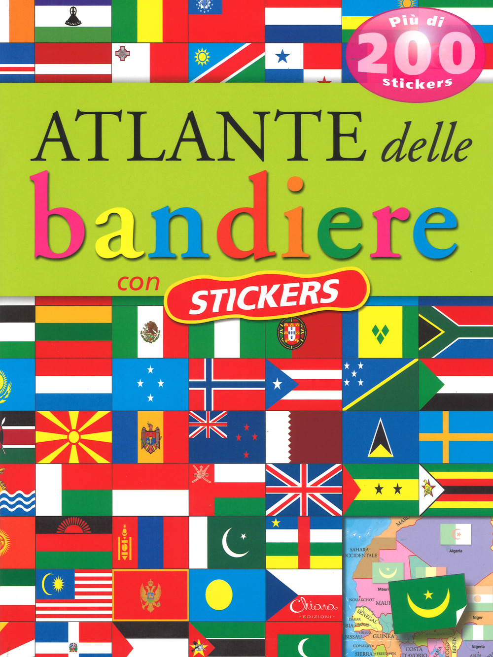 Atlante delle bandiere. Con adesivi