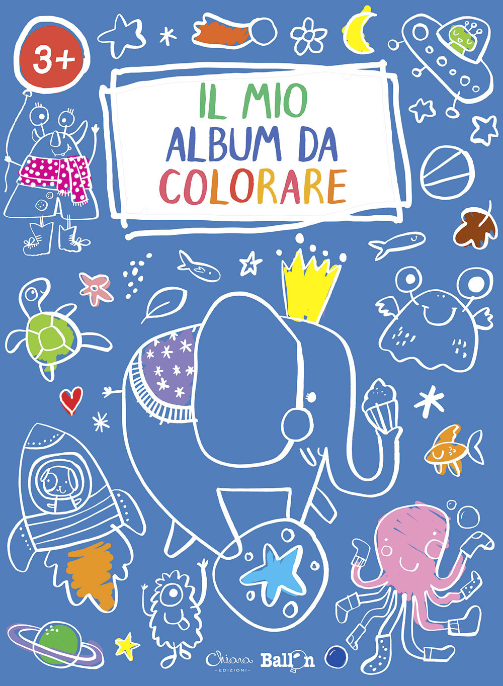 Elefante. Il mio album da colorare 3+