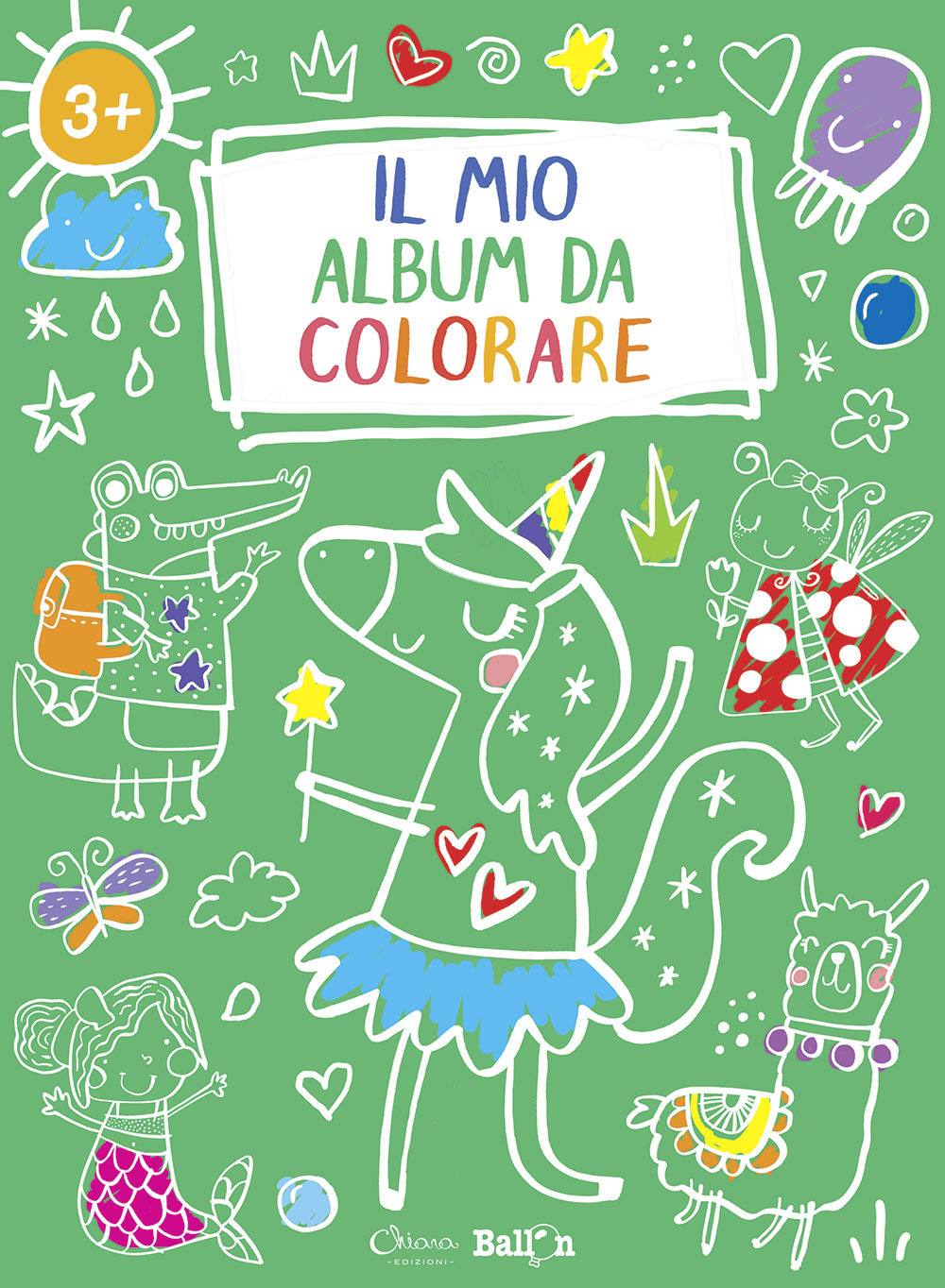Unicorno. Il mio album da colorare 3+