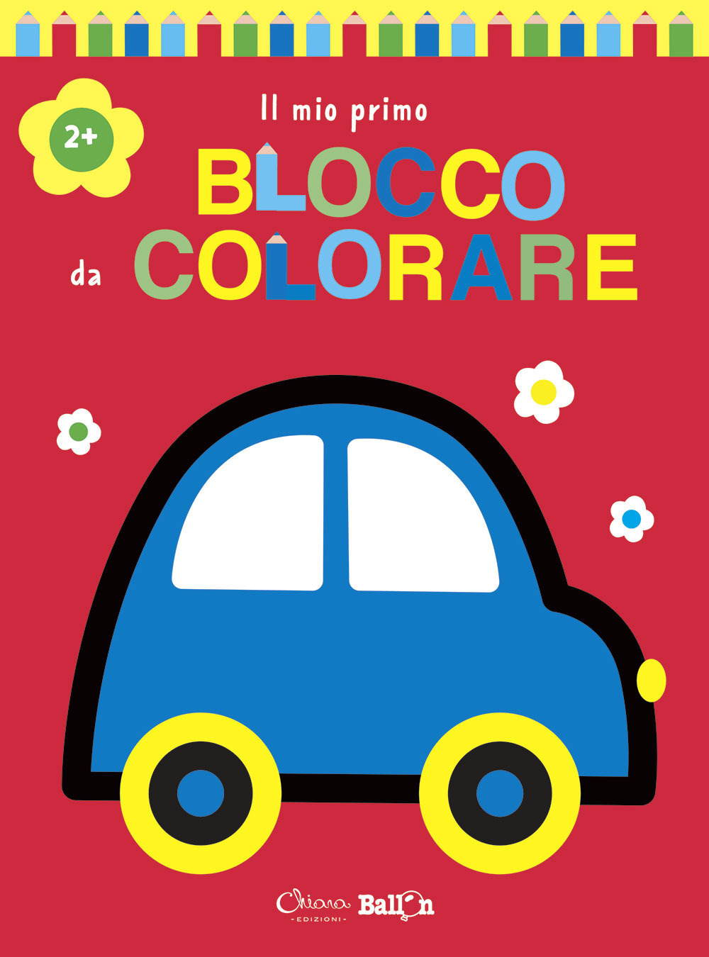 Auto. Il mio primo blocco da colorare 2+