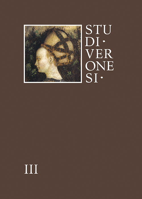 Studi veronesi. Miscellanea di studi sul territorio veronese. Vol. 3