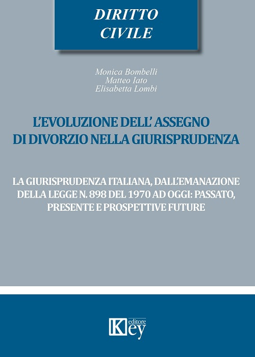 L'evoluzione dell'assegno di divorzio nella giurisprudenza
