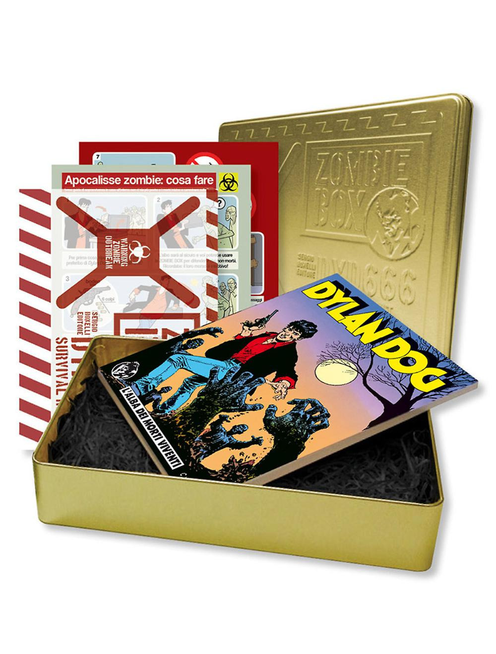 Dylan Dog. Survival kit gold limited edition