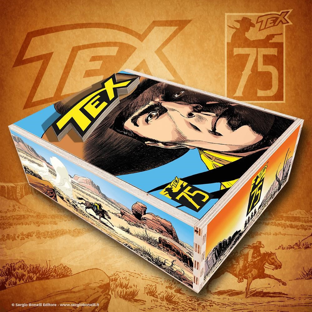 Tex 75. Box legno